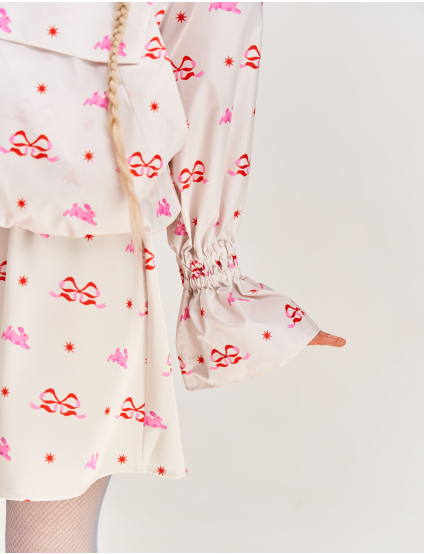 Картинка Анорак принтований "Зайчики"