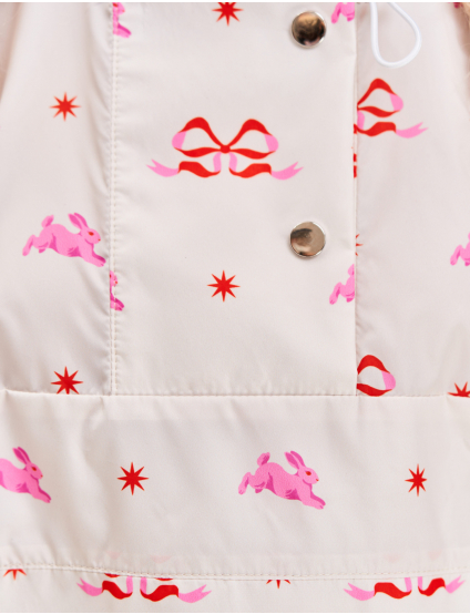 Картинка Анорак принтований "Зайчики"