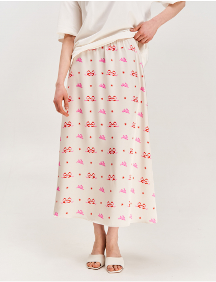 Картинка Спідниця принтована "Зайчики"