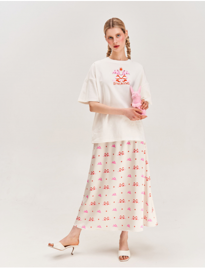 Картинка Спідниця принтована "Зайчики"