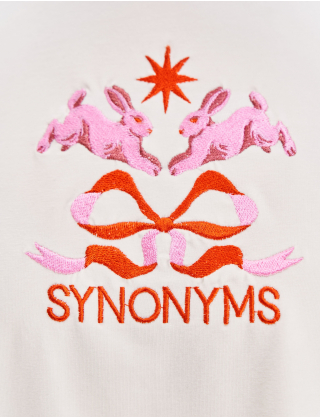 Картинка Футболка з вишивкою «Зайчики»