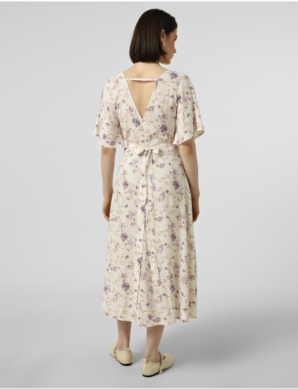 Картинка Сукня біла з квітковим принтом 