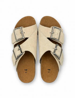 Картинка Шльопанці бежеві