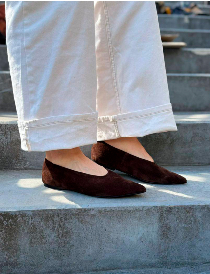 Картинка Туфлі темно-коричневі