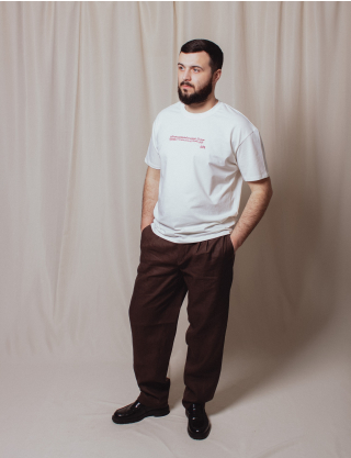 Картинка Штани темно-коричневі