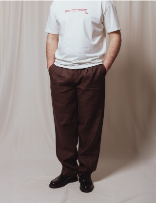 Картинка Штани темно-коричневі