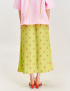 Картинка Спідниця принтована "Херсонські помідори" зелена