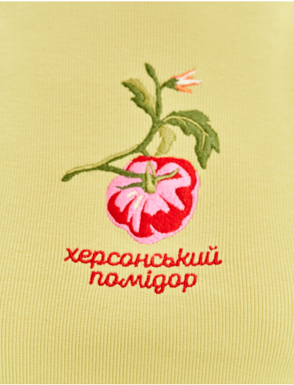 Картинка Майка з вишивкою "Херсонські помідори"