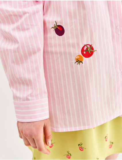 Картинка Сорочка з вишивкою "Херсонський помідор"