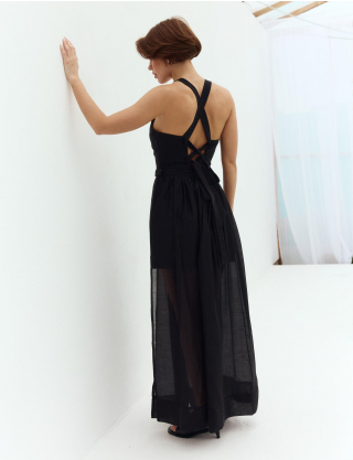 Картинка Чорний костюм із суконь