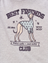 Картинка Футболка з аплікацією "Best Friend's Club" пес модник