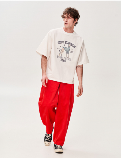 Картинка Футболка з аплікацією "Best Friend's Club" пес модник