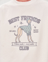 Картинка Футболка з аплікацією "Best Friend's Club" пес модник