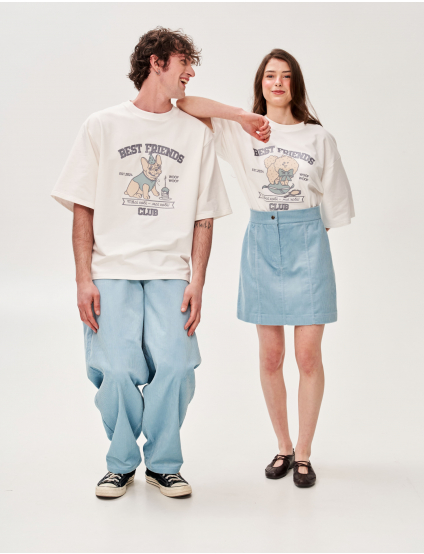 Картинка Футболка з аплікацією "Best Friend's Club"