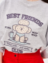 Картинка Футболка з аплікацією "Best Friend's Club" пес батарейка