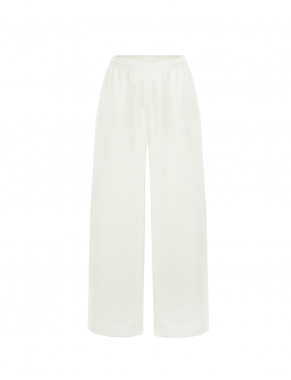 Картинка Жіночі спортивні штани білого кольору