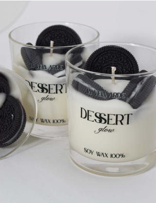 Свічка із серії Dessert glow Картинка Свічка із серії Dessert glow