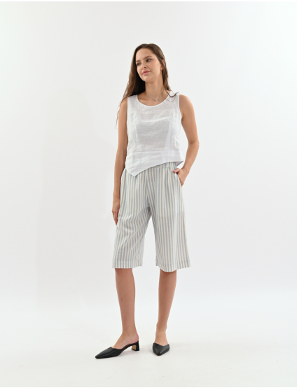 Картинка Шорти в смужку блакитно-білу