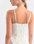 Картинка Мереживна сукня максі з воланами