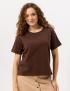 Картинка Футболка коричнева