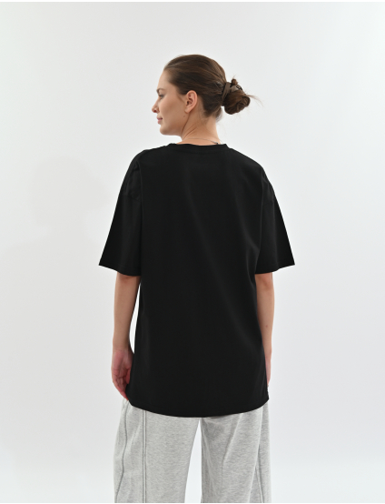 Картинка Футболка oversize з авторським принтом