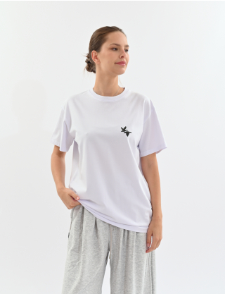 Картинка Футболка oversize з авторським принтом