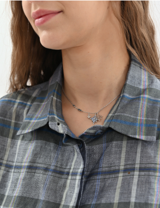 Картинка Сорочка в клітинку oversize