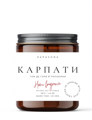 Картинка Аромасвічка Карпати
