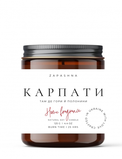 Картинка Аромасвічка Карпати