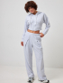 Картинка Трикотажні брюки wide leg сірі