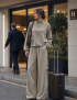 Картинка Брюки wide leg з еластичним поясом