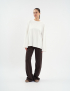 Картинка Лонгслів oversize білий
