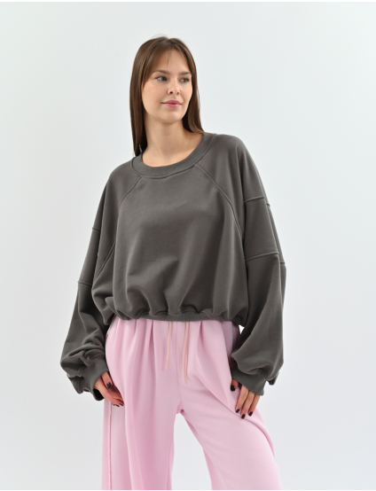 Картинка Світшот Reglan попіл, One size