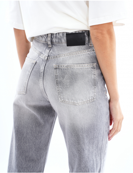 Картинка ДЖИНСИ WIDE LEG СІРІ 