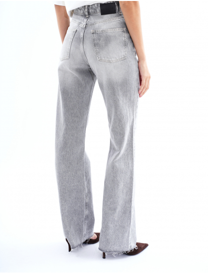 Картинка ДЖИНСИ WIDE LEG СІРІ 