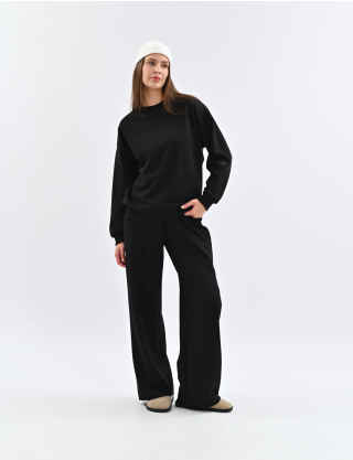 Картинка Світшот oversize чорний