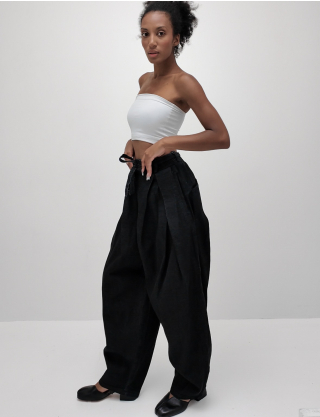 Картинка Джинси balloon fit із запахом