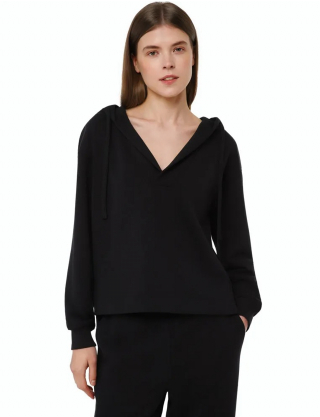 Картинка Худі oversize з V-подібним вирізом