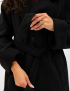 Картинка Двобортне пальто oversize з поясом