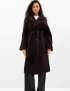 Картинка Двобортне пальто oversize з поясом