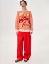 Картинка Светрик "Лисичка" помаранчевий