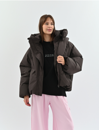 Картинка Пуховик Buff шоколад, one size