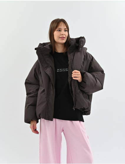 Картинка Пуховик Buff шоколад, one size