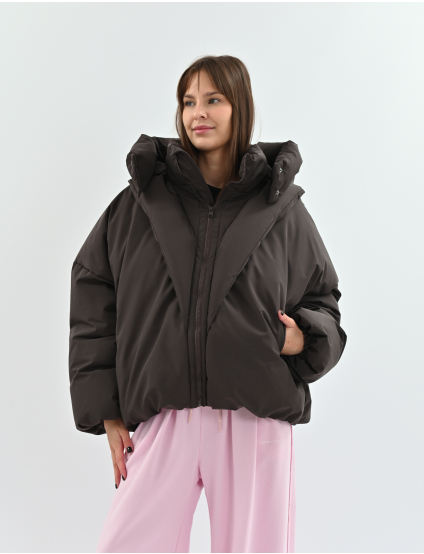Картинка Пуховик Buff шоколад, one size
