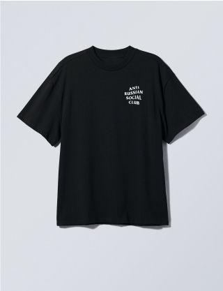 Картинка Футболка oversize чорна
