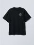 Картинка Футболка oversize чорна