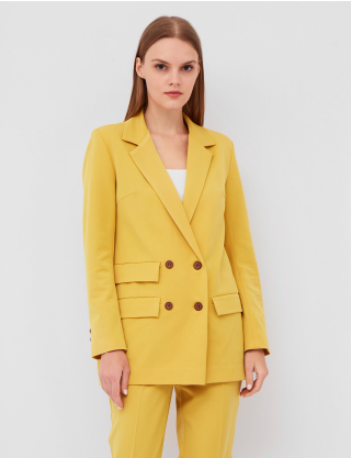 Картинка Жіночий жовтий піджак