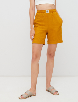 Картинка Жіночі жовті шорти