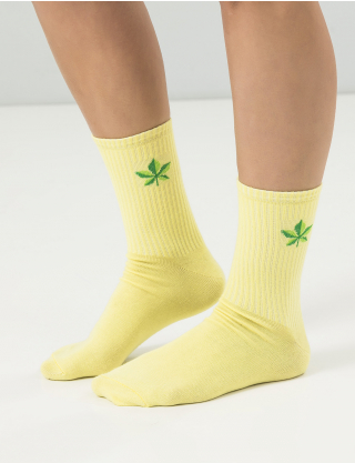 Картинка Жовто-зелені шкарпетки