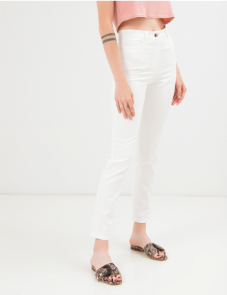 Картинка Жіночі білі джинси